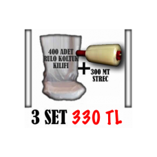NAYLON KOLTUK POŞETİ 3 SET